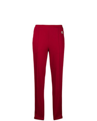 Женские красные спортивные штаны от Moncler