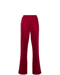 Женские красные спортивные штаны от Moncler
