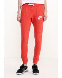 Женские красные спортивные штаны от Nike