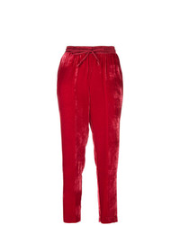 Женские красные спортивные штаны от P.A.R.O.S.H.