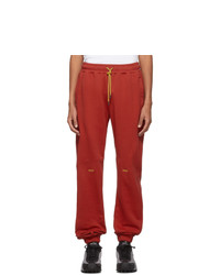 Мужские красные спортивные штаны от Pyer Moss