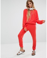 Женские красные спортивные штаны от Wildfox Couture