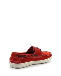 Красные топсайдеры от Beppi