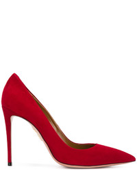 Красные туфли от Aquazzura