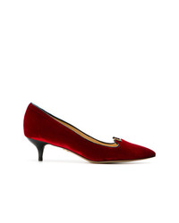 Красные туфли от Charlotte Olympia