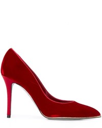 Красные туфли от Rene Caovilla