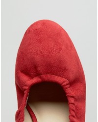 Красные туфли от Asos