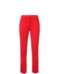 Красные узкие брюки от Adam Lippes