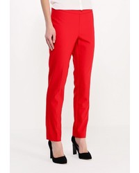 Красные узкие брюки от adL