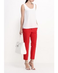 Красные узкие брюки от adL