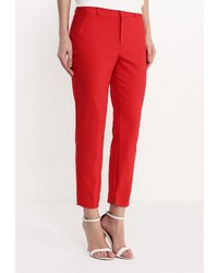 Красные узкие брюки от adL