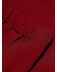 Красные узкие брюки от Marni