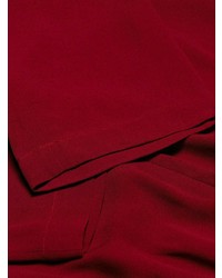 Красные узкие брюки от Marni