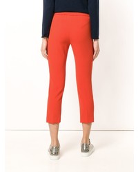 Красные узкие брюки от Theory