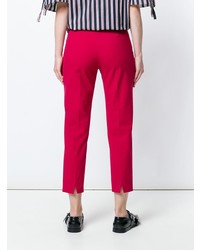 Красные узкие брюки от Piazza Sempione