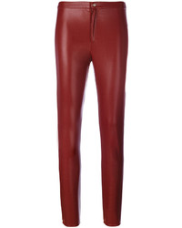 Красные узкие брюки от Etoile Isabel Marant