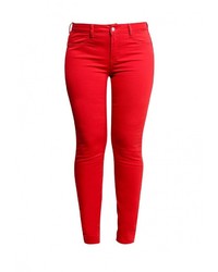 Красные узкие брюки от Fiorella Rubino