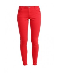 Красные узкие брюки от Jennyfer