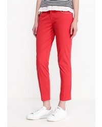 Красные узкие брюки от Marina Yachting