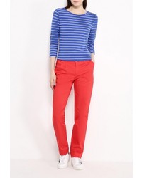 Красные узкие брюки от Modis