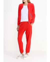 Красные узкие брюки от Pinko