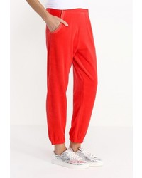 Красные узкие брюки от Pinko