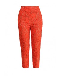 Красные узкие брюки от Please