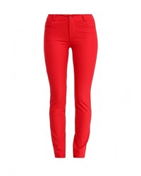 Красные узкие брюки от Rinascimento