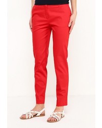 Красные узкие брюки от Savage