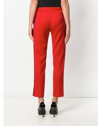 Красные узкие брюки от Styland