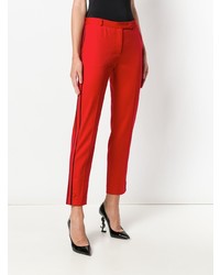 Красные узкие брюки от Styland