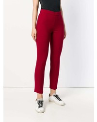 Красные узкие брюки от P.A.R.O.S.H.