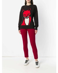 Красные узкие брюки от P.A.R.O.S.H.