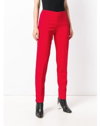 Красные узкие брюки от Antonio Berardi