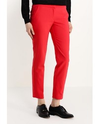 Красные узкие брюки от Top Secret