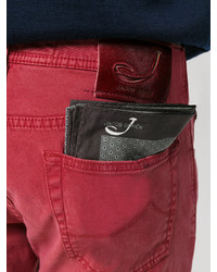 Мужские красные хлопковые брюки от Jacob Cohen