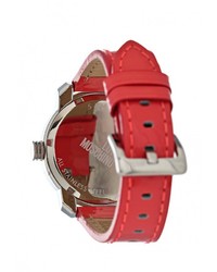 Женские красные часы от Moschino