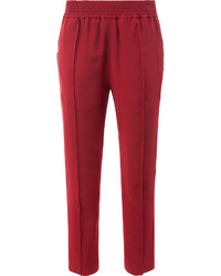 Женские красные шелковые брюки от Haider Ackermann