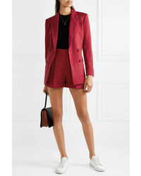 Женские красные шерстяные шорты от Racil