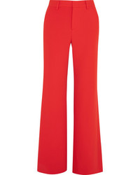 Красные широкие брюки от Alice + Olivia