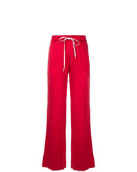 Красные широкие брюки от Amiri