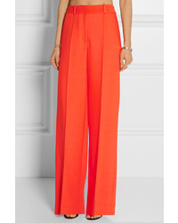 Красные широкие брюки от Milly