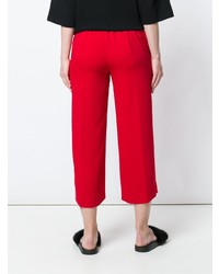Красные широкие брюки от P.A.R.O.S.H.