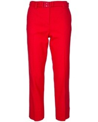 Красные широкие брюки от Diane von Furstenberg