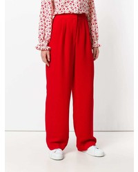 Красные широкие брюки от Essentiel Antwerp
