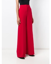 Красные широкие брюки от Max Mara Studio