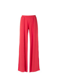 Красные широкие брюки от Lygia & Nanny
