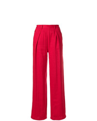 Красные широкие брюки от Masscob