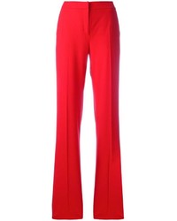 Красные широкие брюки от Max Mara