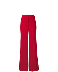 Красные широкие брюки от Max Mara Studio